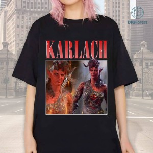 BG3 Karlach Png, Karlach Baldur's Gate 3 Shirt, Dungeon Master Png, Video Game Shirt, Tshirt Gift For Karlach Geek, Karlach Bulders Shirt
