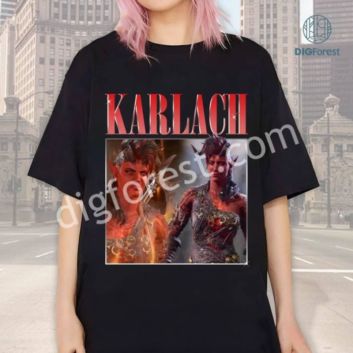 BG3 Karlach Png, Karlach Baldur's Gate 3 Shirt, Dungeon Master Png, Video Game Shirt, Tshirt Gift For Karlach Geek, Karlach Bulders Shirt