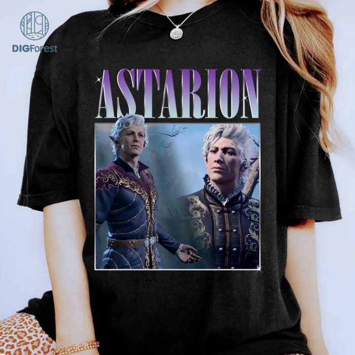 Astarion Bulders Baldur's Gate 3 Png, Astarion Girl Dinner T-Shirt, Astarion High Elf Png, Baldurs Gate 3 Merch, Video Game Shirt, Digital Download