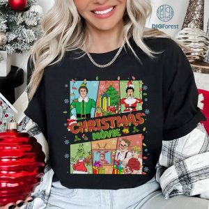 Christmas Movie Friends Png, Christmas Movie Shirt, Christmas Png, Retro Christmas Shirt, Christmas Movie Png, Christmas Gift, Digital Download
