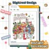 Disney Pooh Tis the Season PNG – Pooh & Friends Christmas Shirt, Disneyland Very Merry Party Design Disney Pooh Tis the Season PNG – Pooh & Friends Christmas Shirt, Disneyland Very Merry Party Design