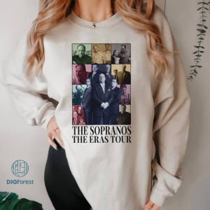 The Sopranos Eras Tour Png, The Sopranos Movie Vintage Shirt, The Sopranos Homage TV Png, Graphic Tees For Women Trendy, Digital Download