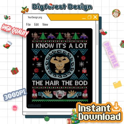 Disney Moana Dad Christmas PNG – Maui Dad Shirt, Demi Dad Tee, Disneyland Father’s Day Gift