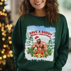 Christmas Tshirt PNG, Have A Barry Merry Christmas PNG, Design Digital File, Christmas Vibe Shirt, Instant Download
