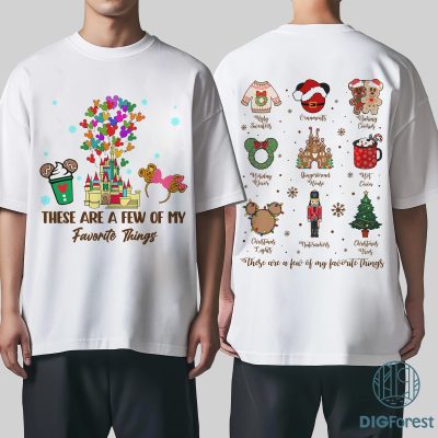 Disney Christmas Snack PNG – Favorite Things Christmas PNG, Disney Balloon PNG, Disneyland Castle Xmas PNG