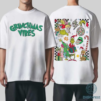 Merry Grinchmas PNG – Cute Xmas Shirt, Grinch Christmas, “That’s It I’m Not Going” Grinchmas Vibes Design