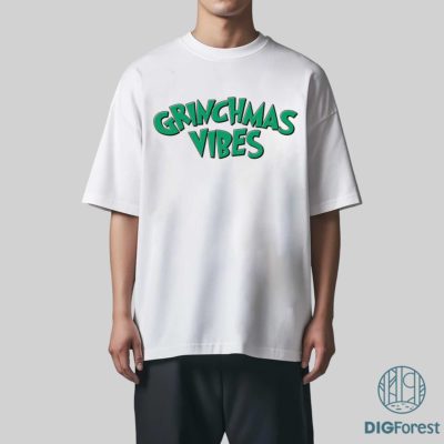 Merry Grinchmas PNG – Cute Xmas Shirt, Grinch Christmas, “That’s It I’m Not Going” Grinchmas Vibes Design