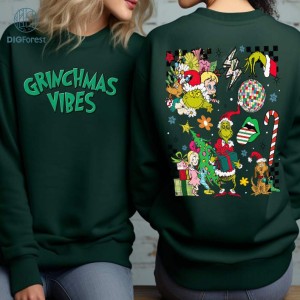 Merry Grinchmas Png | Christmas Shirt | Cute Xmas Png | Grinch Christmas | That's It I'm Not Going Shirt | Grinchmas Vibes Png | Digital Download