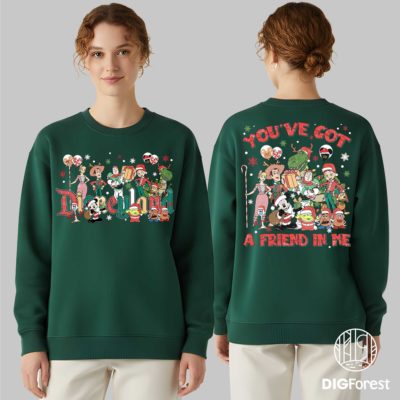 Disney Toy Story Christmas PNG – “You’ve Got a Friend in Me” PNG, T-Rex, Woody & Buzz, Very Merry Xmas Party Design Disney Toy Story Christmas PNG – “You’ve Got a Friend in Me” PNG, T-Rex, Woody & Buzz, Very Merry Xmas Party Design