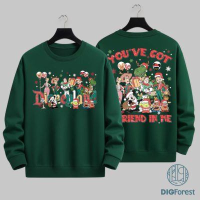 Disney Toy Story Christmas PNG – “You’ve Got a Friend in Me” PNG, T-Rex, Woody & Buzz, Very Merry Xmas Party Design Disney Toy Story Christmas PNG – “You’ve Got a Friend in Me” PNG, T-Rex, Woody & Buzz, Very Merry Xmas Party Design