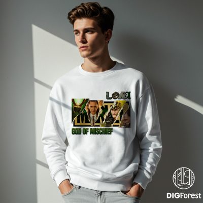 Loki God Of Mischief Shirt, Loki Season 2 Shirts, Avengers Loki PNG, Loki Thor, Avengers Shirt, Loki Sweatshirt, Avengers Team, Digital Download