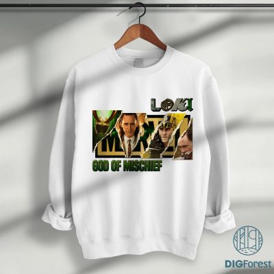 Loki God Of Mischief Shirt, Loki Season 2 Shirts, Avengers Loki PNG, Loki Thor, Avengers Shirt, Loki Sweatshirt, Avengers Team, Digital Download