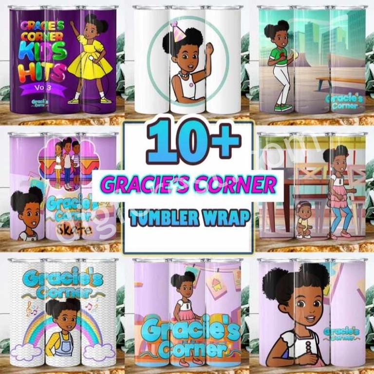 10+ Gracies Corner Tumbler Wrap Bundle, Instant Download 20oz Tumbler ...