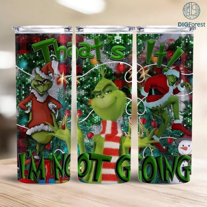 Cartoon Christmas 20oz Skinny Straight Designs, Christmas Tumbler Designs,Christmas Tumbler Wrap PNG, Digital Download