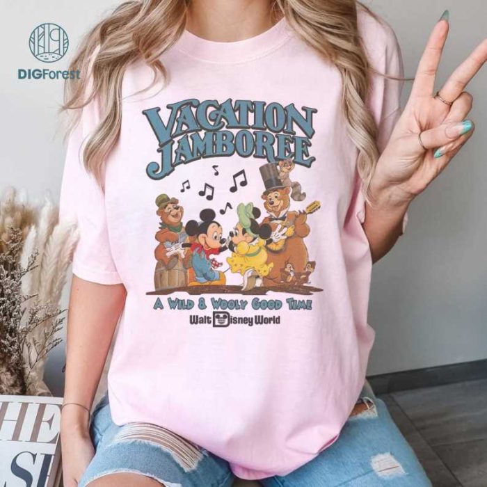 Disney Country Bear Jamboree Png, Bear Jamboree and Mickey Shirt, Magic Kingdom, WDW Resort Png, Digital Download