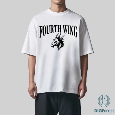 Fourth Wing PNG | Basgiath War College Design | Violet Sorrengail Shirt | Bookish Gift for Readers