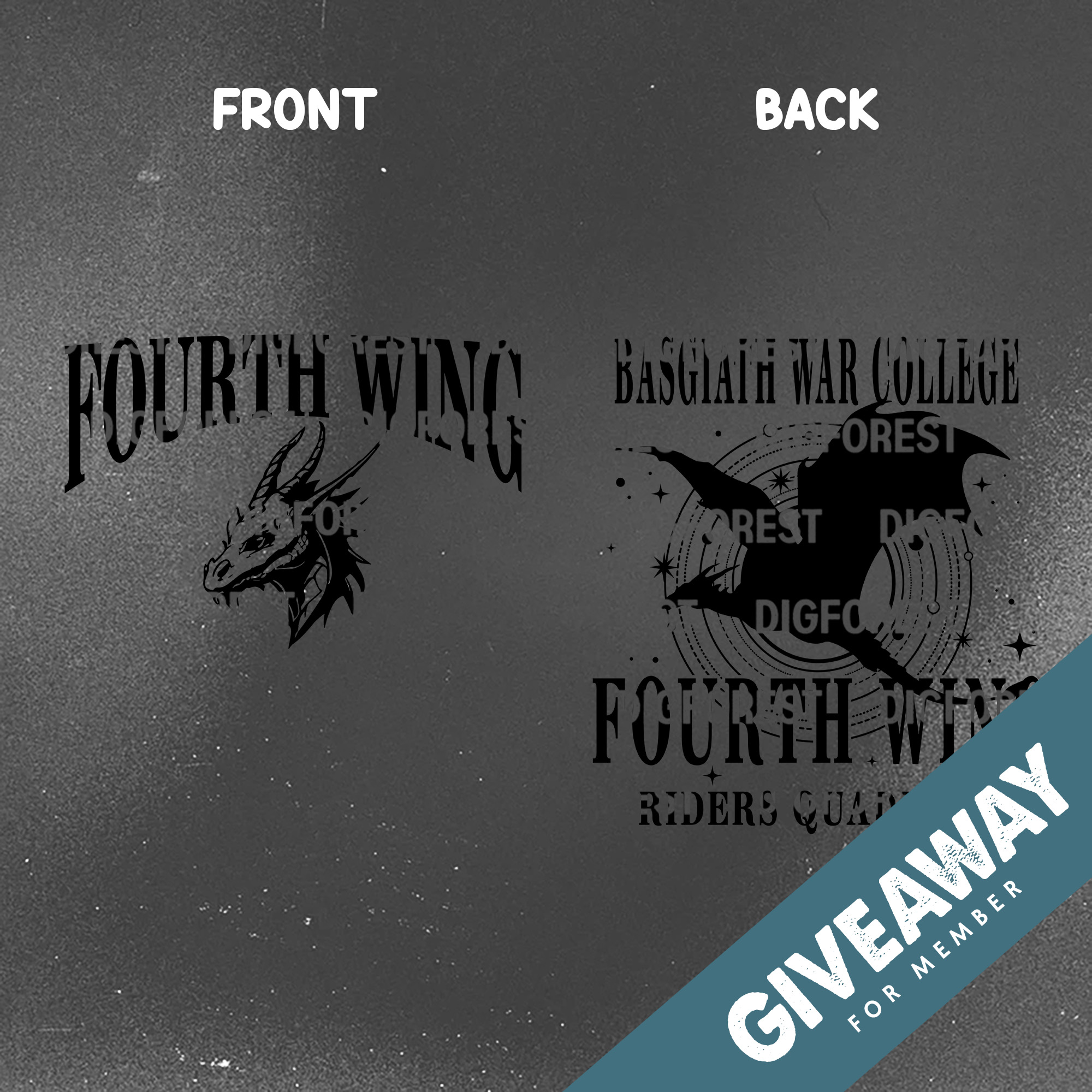 Fourth Wing PNG | Basgiath War College Design | Violet Sorrengail Shirt | Bookish Gift for Readers