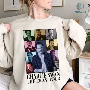 Charlie Swan Eras Tour Png, Charlie Swan Vintage Shirt, Charlie Swan Png, Gift For Women And Men, Vintage Graphic Tee, Digital Download