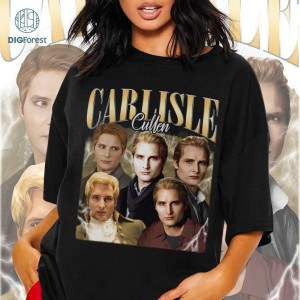 Carlisle Cullen Homage Vintage Png, Carlisle Cullen Vintage Shirt, Carlisle Cullen Png, Gift For Women And Men, Graphic Tee, Digital Download