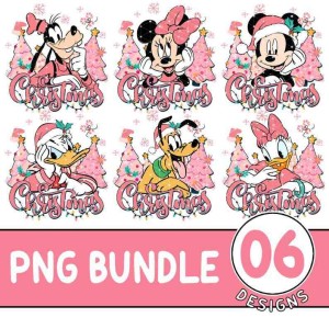 Disney Pink Mickey and Friends Christmas Png, Disneyland Christmas Group Shirt, Disneyland Pink Christmas, Mickey's Very Merry Christmas Part