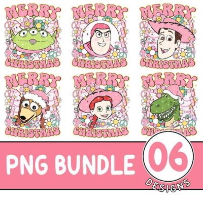 Disney Toy Story Merry Christmas Png, Toy Story Land Christmas Png, Toy Story Friends Png, Disneyland Christmas, Family Group Christmas Png