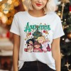 Happy Hopiday Amphibia Anne Png, Amphibia Unisex Tee Adult T-shirt Kid Png, Magic Kingdom Png, Xmas Png