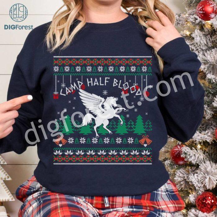 Camp Half-Blood Christmas Shirt | Percy Jackson Sweatshirt | Camping Chronicles Tee | Camp Half-Blood Branches Shirt