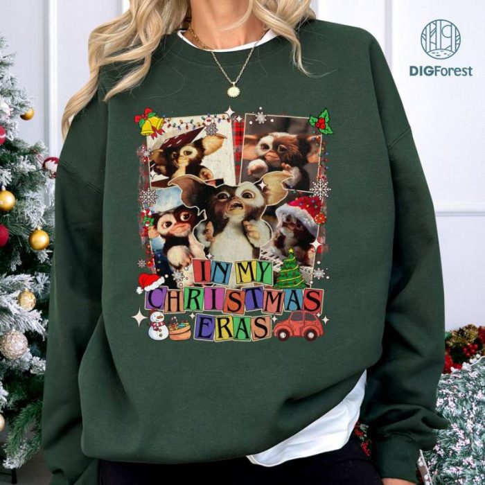 Gremlins In My Christmas Eras Png, Gizmo Gremlins Christmas Shirt, Xmas Gifts, Funny Gremlins Family Xmas, Christmas 2023, Digital Download
