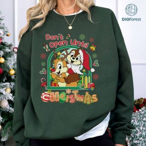 Disney Chip And Dale Christmas Png | Double Trouble Shirt | Chip N Dale Christmas Party Tee | Very Merry Christmas Shirt | Chip Dale Xmas Shirt | Digital Download