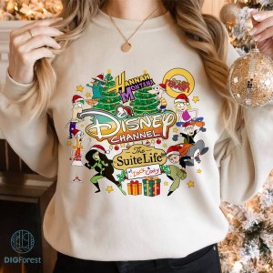 90s Disneyland Sweatshirt, Disneyland Cartoon Sweater, Y2K Shirt, Lizzie Mcguire Shirt, Hannah Montana Shirt, Gift For Adult