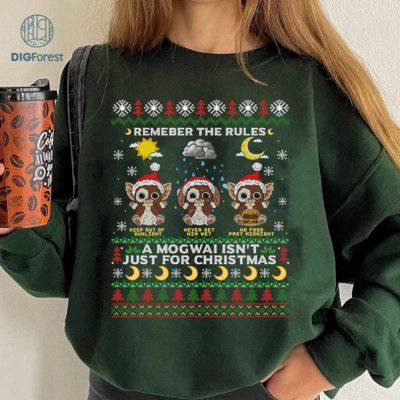 Gremlins Ugly Christmas Sweater, Gremlins Christmas Png, Gizmo Gremlins Christmas Shirt, Gremlins Sweater, Christmas Movie Shirt, Digital Download
