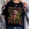 Freddy Fazbear Bonnie Chica Foxy Christmas Shirt | Five Nights at Freddy Ugly Christmas Png | Fnaf Christmas Sweater | Digital Download