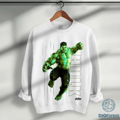 Infinity War Hulk Smash Shirt | Vintage Incredible Hulk PNG | Avengers Superhero T-Shirt