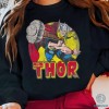Marvel Mighty Thor Hammer Throw Vintage PNG| Thor Odinson Shirt | God Of Thunder Shirt | Avenger Superhero Shirt