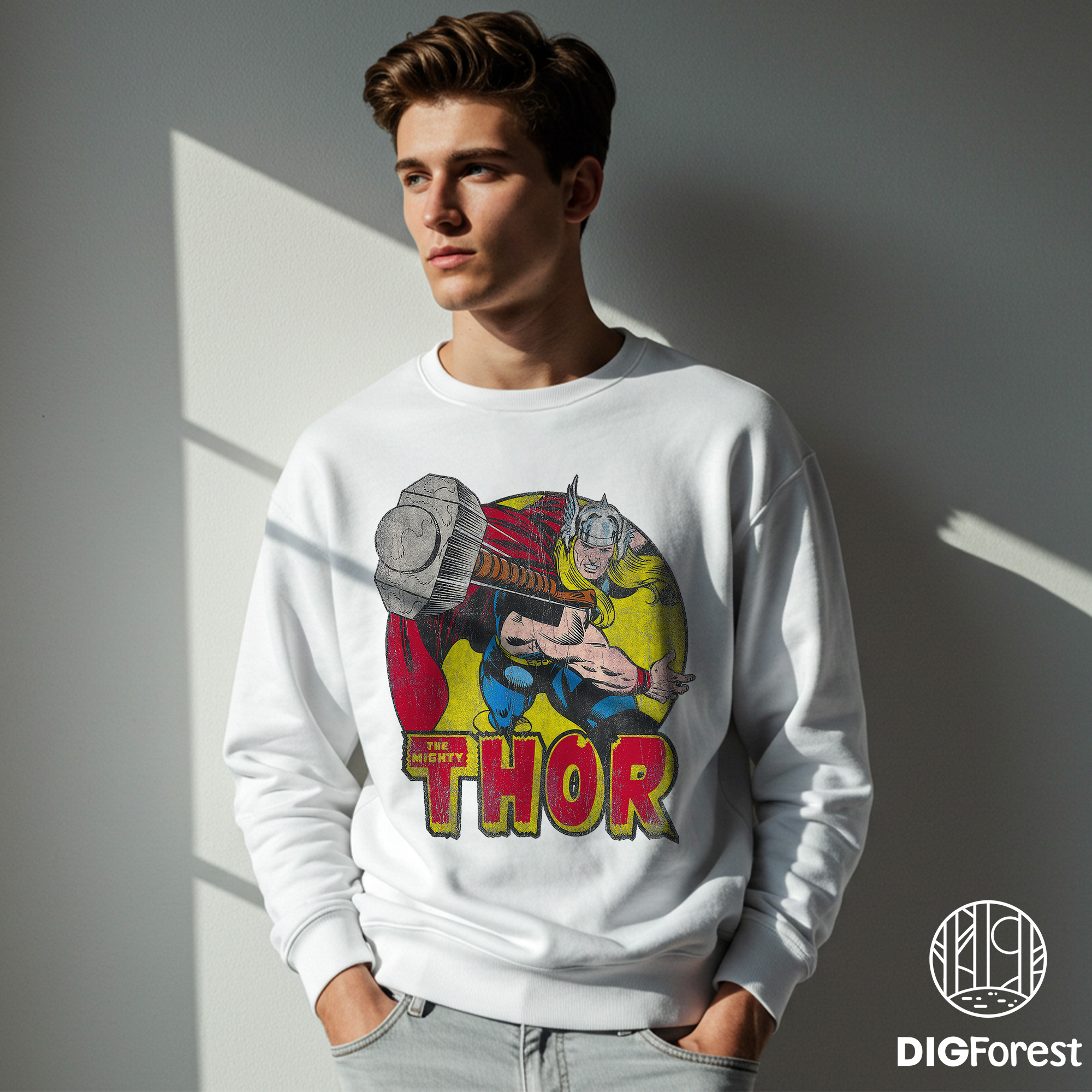 Marvel Mighty Thor Hammer Throw Vintage Shirt | Thor Odinson Shirt | God Of Thunder Shirt | Avenger Superhero Shirt Marvel Mighty Thor Hammer Throw Vintage Shirt | Thor Odinson Shirt | God Of Thunder Shirt | Avenger Superhero Shirt