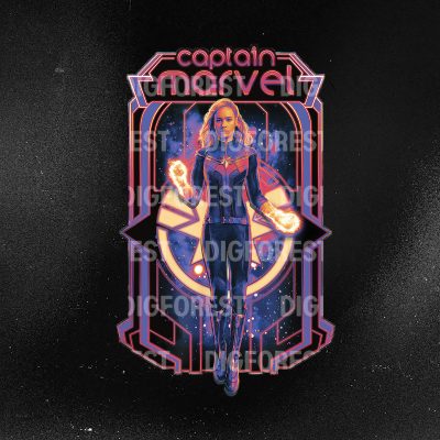 The Marvels Carol Danvers Celestial Gradient Shirt | The Marvels Movie PNG | Carol Danvers Monica Rambeau Shirt | Avengers Team Shirt