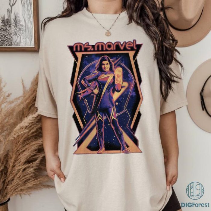 The Marvels Kamala Khan Ms. Marvel Celestial Shirt | The Marvels Movie PNG| Carol Danvers Monica Rambeau Shirt | Avengers Team Shirt