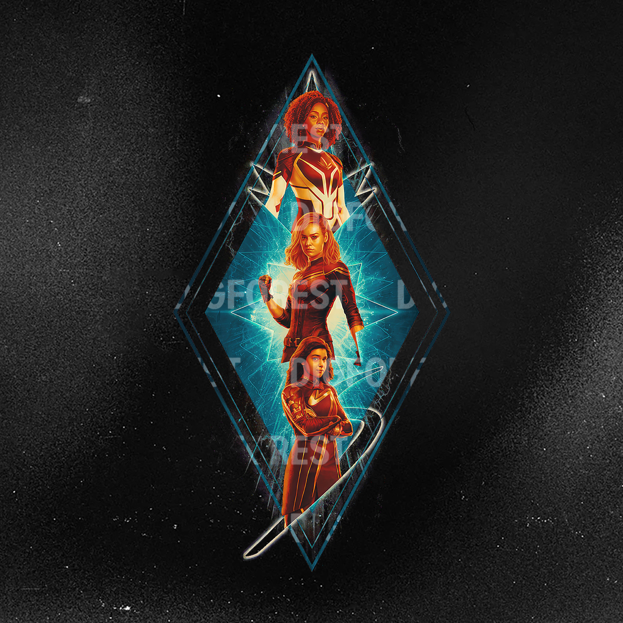 The Marvels Photon Captain Marvel Ms. Marvel Diamond TShirt | The Marvels Movie Shirt | Carol Danvers Monica Rambeau Shirt | Avengers Team The Marvels Photon Captain Marvel Ms. Marvel Diamond TShirt | The Marvels Movie Shirt | Carol Danvers Monica Rambeau Shirt | Avengers Team