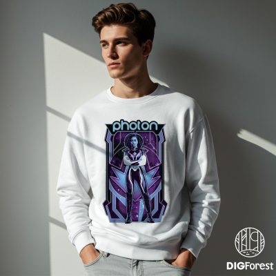 The Marvels Photon Monica Rambeau Celestial Gradient Shirt | The Marvels Movie PNG | Carol Danvers Monica Rambeau Shirt | Avengers Team