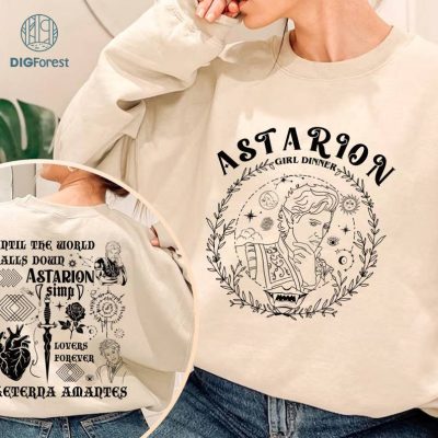 Baldurs Gate 3 Adventure Awaits Astarion High Elf PNG| Baldurs Gate 3 Girl Dinner Shirt | Baldurs Gate Video Game Shirt