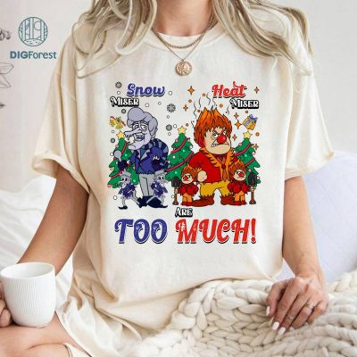The Year Without Santa Claus Png, Miser Brothers Christmas Shirt, Snow Miser Png, Heat Miser Shirt, Disneyland Christmas 2023 Shirt, Digital Download
