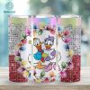Mickey And Friends Christmas Characters Friends 20oz Tumbler Wrap | Disney Cute Mouse Friends Christmas Magic Kingdom Png | Xmas Christmas PNG