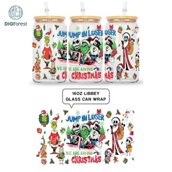 Grinch Coffee Tumbler Wrap PNG Grinch Christmas Png | Merry Grinchmas 16oz Libbey Glass Can Wrap Design Digital PNG | The Grinch Christmas 2023 | Digital Download