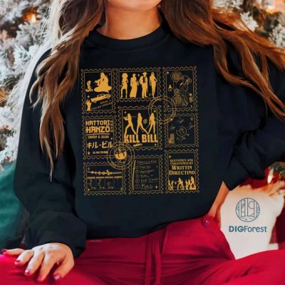 Kill Bill Stamps Art Png | Retro Uma Thurman The Bride Elle Drive Shirt | Quentin Tarantino Shirt | Kill Bill Movie Shirt Kill Bill Stamps Art Png | Retro Uma Thurman The Bride Elle Drive Shirt | Quentin Tarantino Shirt | Kill Bill Movie Shirt