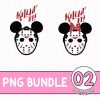 Disney Killin' It Mickey and Minnie Png | Jason Voorhees Shirt | Mickey and Friends Couple Shirt | Mickey and Minnie Mouse Valentine Shirt