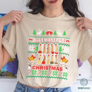 All I Want For Christmas Christmas Sweater, Dirty Christmas Sweater, Naughty Christmas, Christmas Sweatshirt, Secret Santa Gift, Dirty Xmas