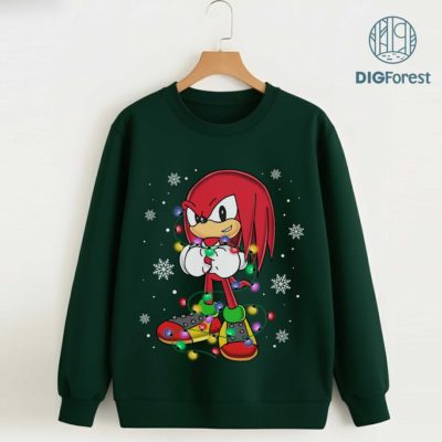 Sonic the Hedgehog Christmas PNG – Sonic Group Matching Merry Christmas Sublimation Design