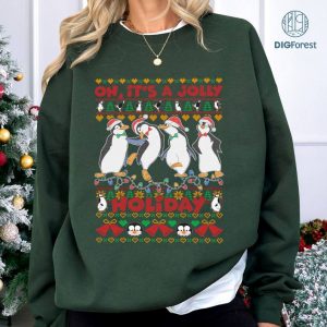 Mary Poppins Sweatshirt, Oh It's A Jolly Holiday PNG, Mary Poppins Holiday Sweater, Jolly Holiday Christmas Shirt, Christmas Gifts