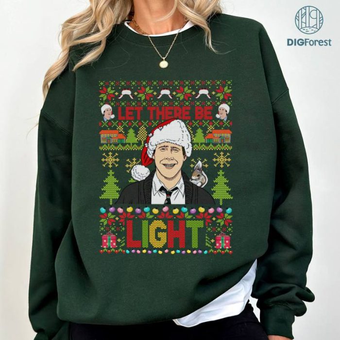National Lampoons Christmas Vacation Ugly Sweatshirt | Clark Griswold PNG| Matching Family Christmas Shirt | Griswold Family Shirt