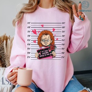 If I Had Feelings They'd Be For You PNG,Valentines Day Chucky Pullover Shirt, Chucky Shirt